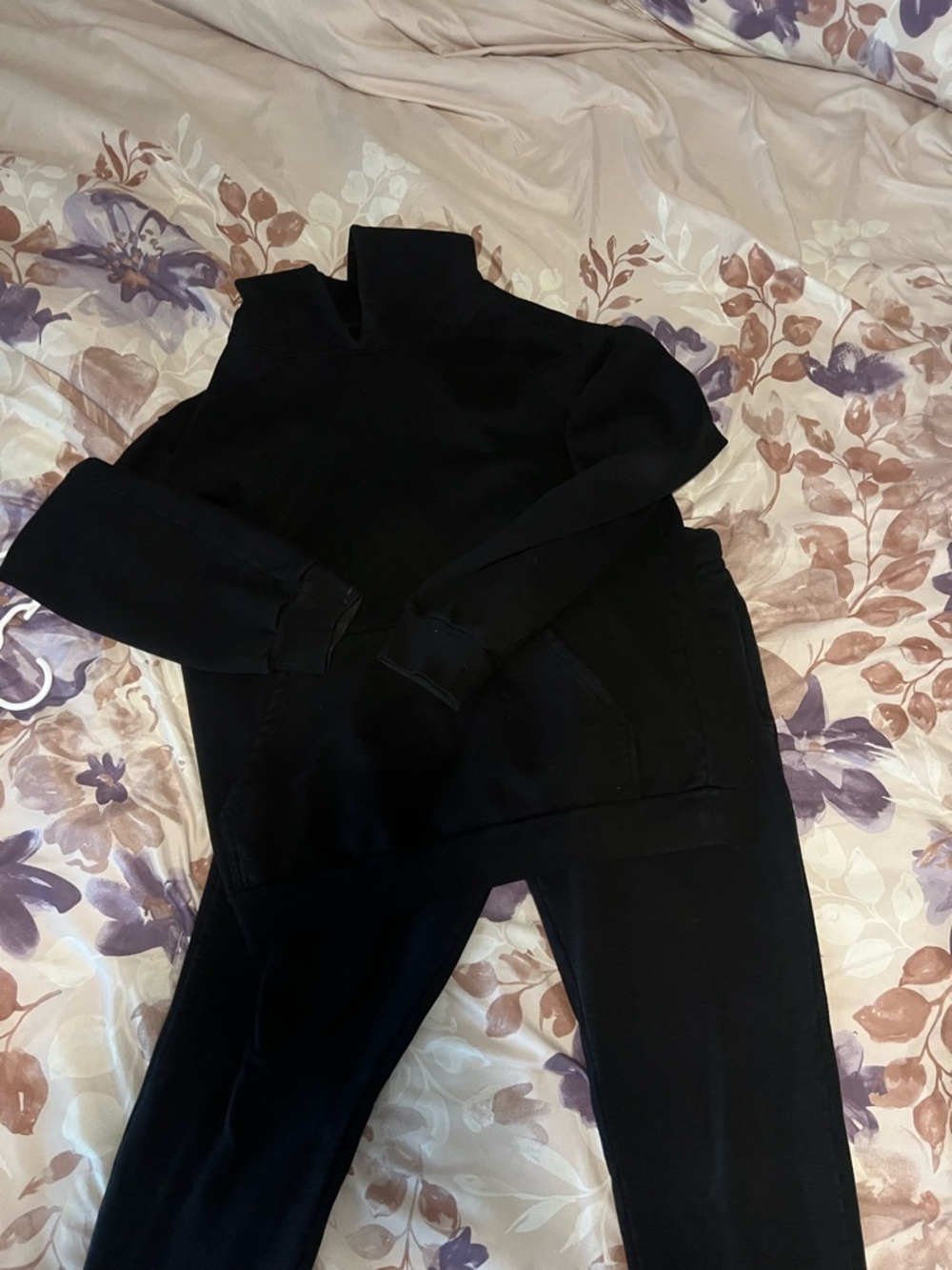 Talentless Black Women's Jumpsuit Set - size M